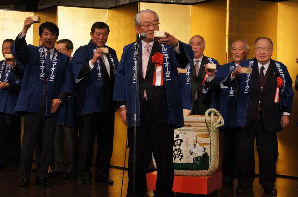 日本生協連虹の会 会長 小林浩様（日本ハム株式会社 代表取締役会長）による乾杯のご発声