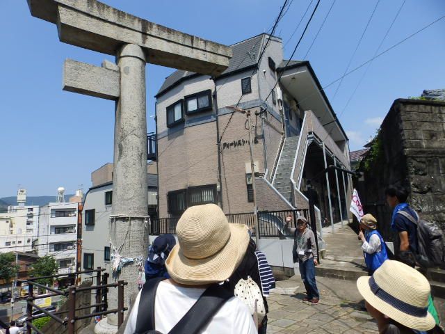 碑めぐり「旧長崎医大から山王神社コース」