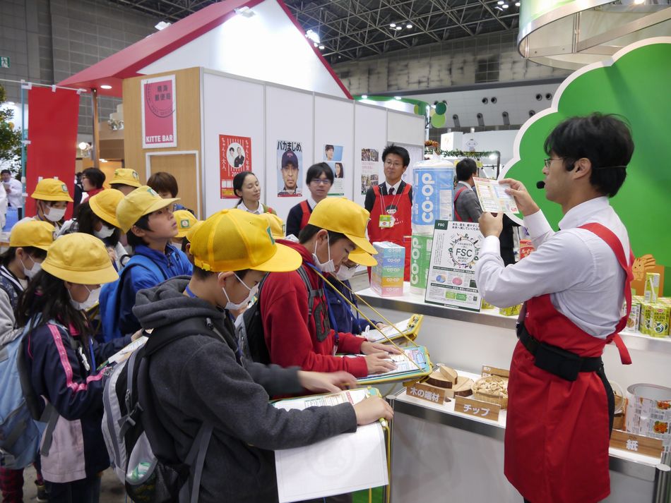 昨年の日本生協連ブースの様子