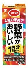 「CO・OP 4種の果実で野菜がおいしい（1日分）」