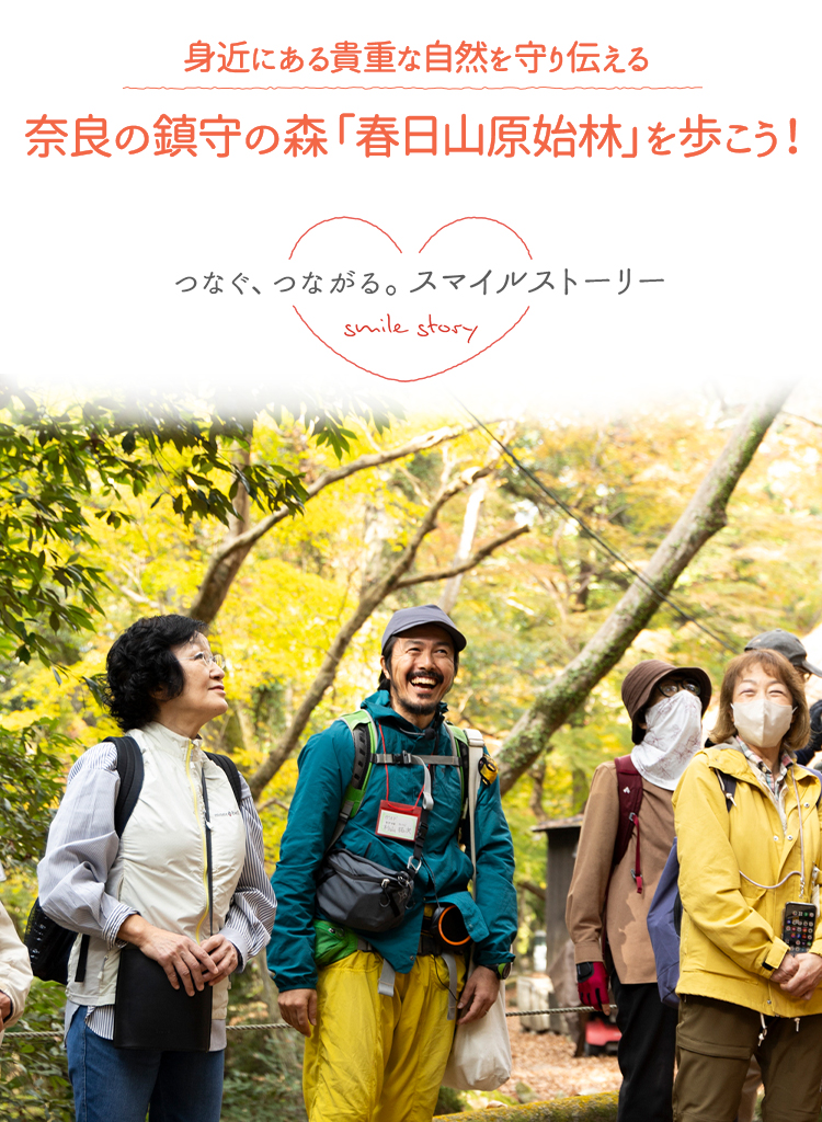 身近にある貴重な自然を守り伝える 奈良の鎮守の森「春日山原始林」を歩こう！